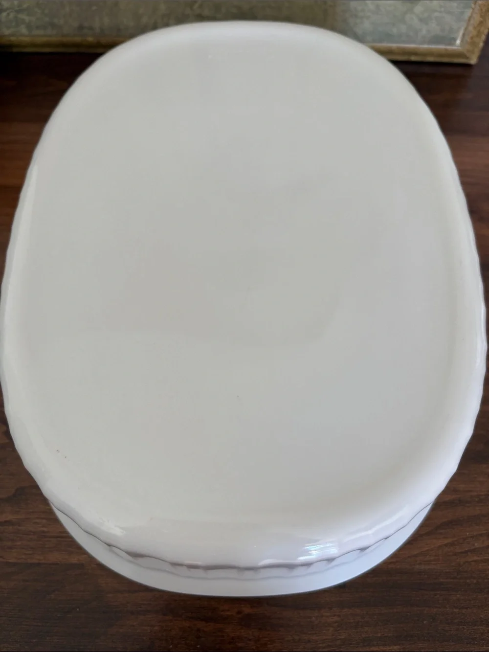 CORNINGWARE F-2-B ‘French White’ Casserole with Glass & Plastic Lids 2.8 Liters